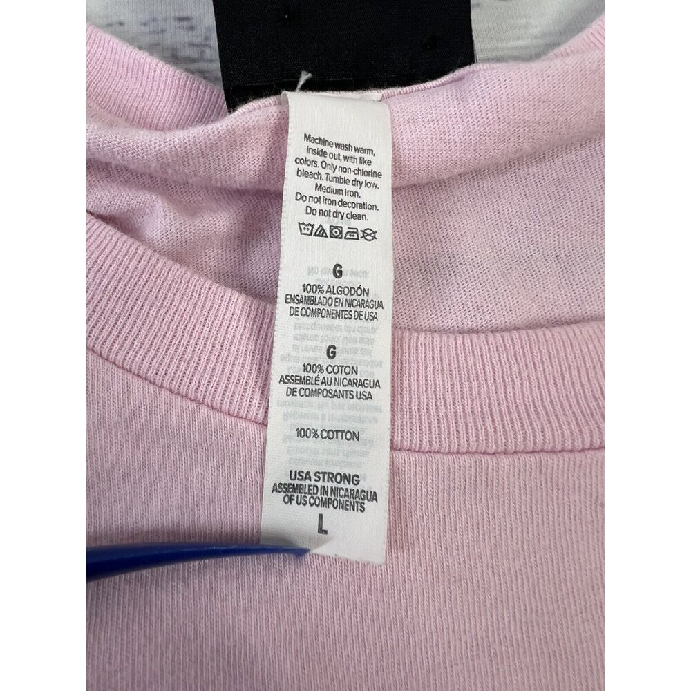 Thrasher Magazine Godzilla Logo Light Pink Womens Skateboard T-Shirt Size L - Picture 9 of 10